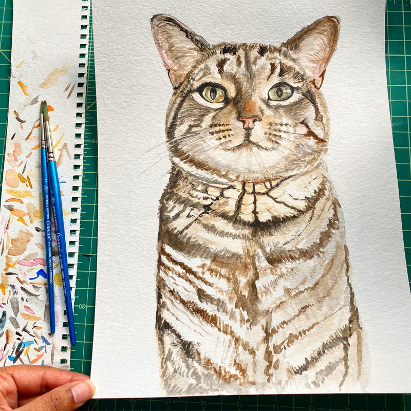 WATERCOLOR PET PORTRAITS