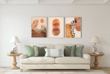 brown Living room decor 